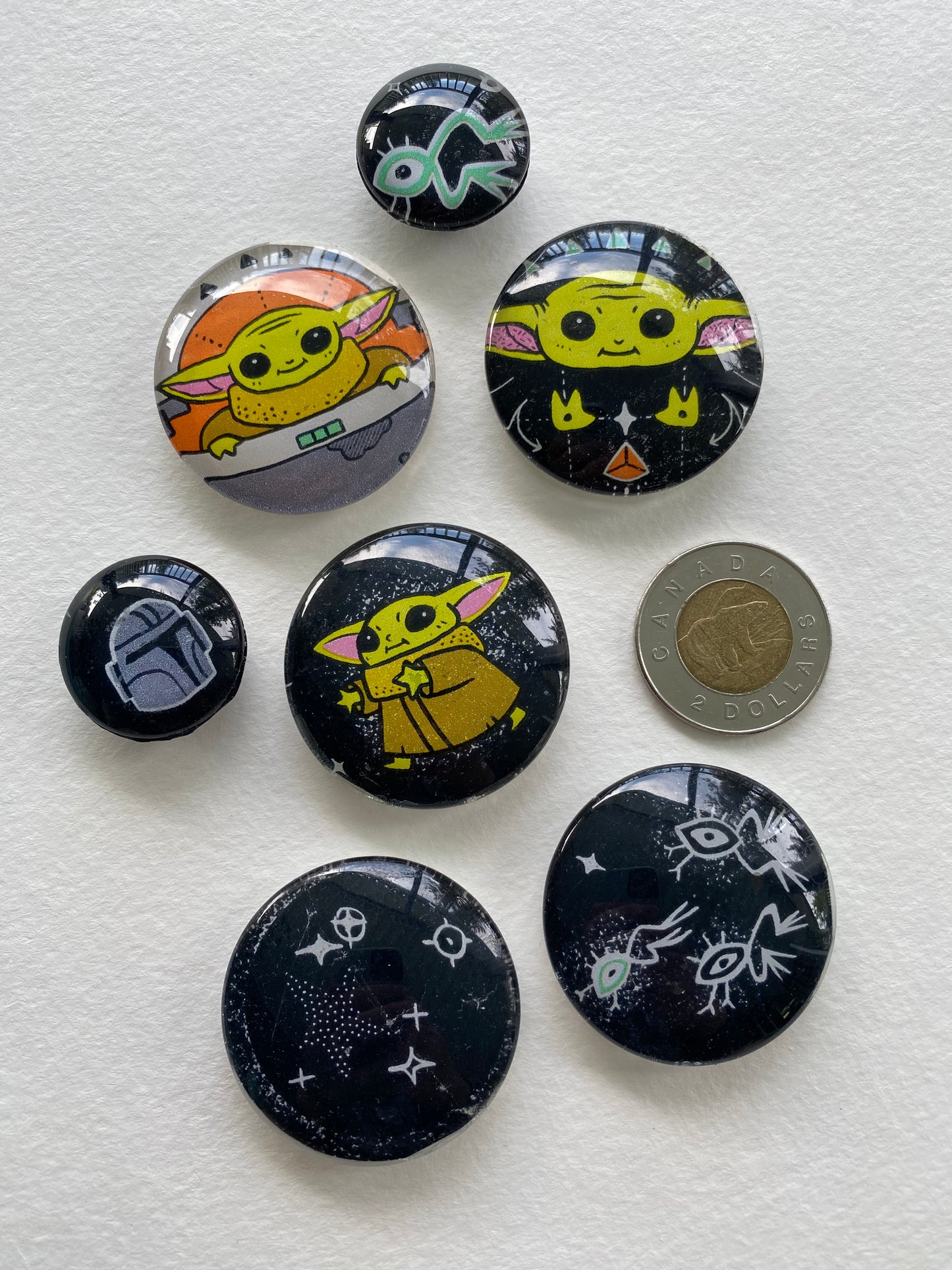 Upcycled Magnets - Limited Run Mandalorian